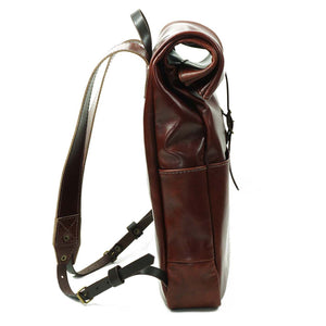 Mochila de Cuero Z4 - Café Agreste