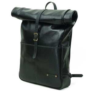 Mochila de Cuero Z4 - Negro