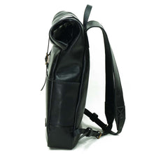 Cargar imagen en el visor de la galería, Mochila de Cuero Z4 - Negro
