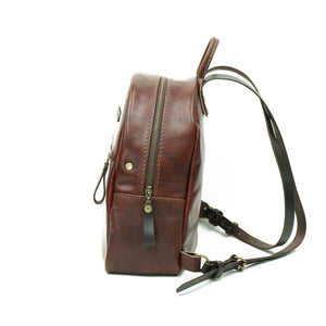 Mochila de Cuero Z5 - Café Agreste