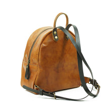 Cargar imagen en el visor de la galería, Mochila de Cuero Z5 - Curry / Moro
