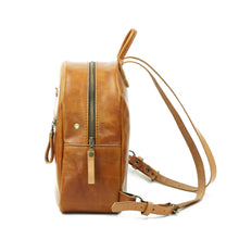 Cargar imagen en el visor de la galería, Mochila de Cuero Z5 - Curry / Natural
