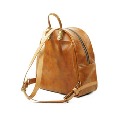 Cargar imagen en el visor de la galería, Mochila de Cuero Z5 - Curry / Natural
