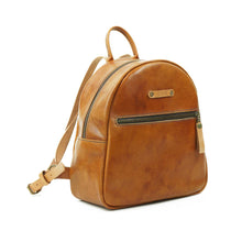 Cargar imagen en el visor de la galería, Mochila de Cuero Z5 - Curry / Natural
