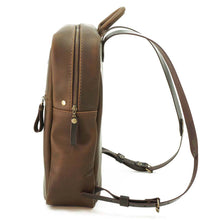 Cargar imagen en el visor de la galería, Mochila de Cuero Z7 - Café Rústico
