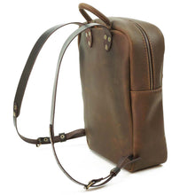 Cargar imagen en el visor de la galería, Mochila de Cuero Z7 - Café Rústico
