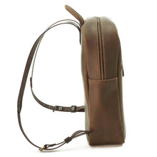 Cargar imagen en el visor de la galería, Mochila de Cuero Z7 - Café Rústico
