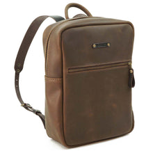 Cargar imagen en el visor de la galería, Mochila de Cuero Z7 - Café Rústico
