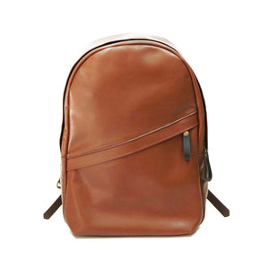 Mochila de Cuero Z8 - Café Claro