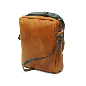 Bandolera de cuero Satchel Curry-Moro